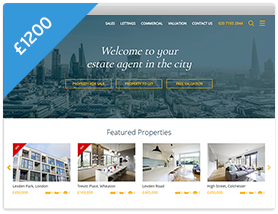 Horizon Theme Estate Agent Website